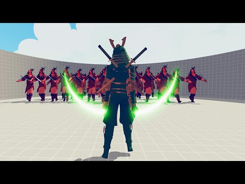 SAMURAI vs EVERY UNIT | Totally Accurate Battle Simulator-TABS