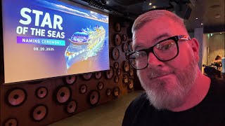 Star of the Seas Naming Ceremony Live from a Bar