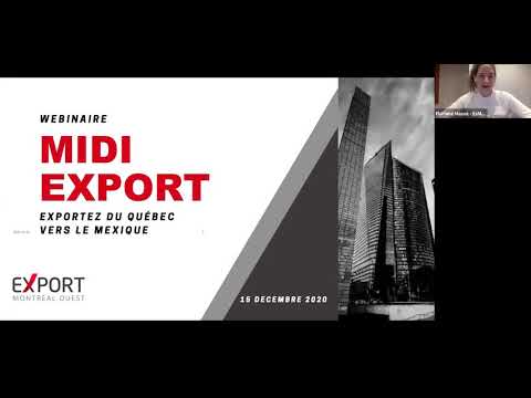 , title : 'Midi Export du Québec au Mexique'