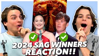 2024 SAG Winners Reaction!!