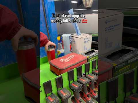 Video: Gator Magnetics Tool Cart Organization for Milwaukee Power Tools video thumbnail