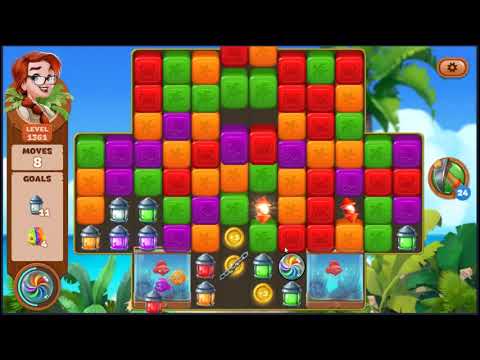 Lost Island Blast Adventure Level 1361 - NO BOOSTERS 🏝️ | SKILLGAMING ✔️