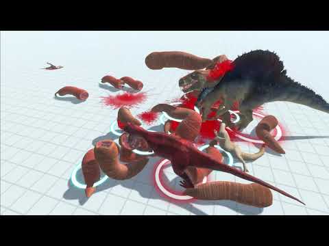 The Carnivore Dinosaur Faction vs. Every Unit (matched prices) pt. 2 | Animal Revolt Battle Simulato