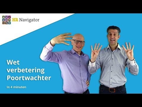 Wet verbetering Poortwachter (WvP) in 4 minuten