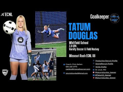 '27 Tatum Douglas Keeper - ECNL Season Highlights