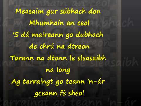 The Wolfetones:Rosc Catha Na Munham:LYRICS
