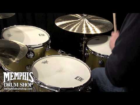 DW Collector's Series Maple/Mahogany Drum Set 24/13/16/14 - Gold Top