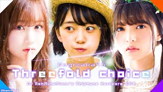 あしゅみなみおなはthreefold Choiceをアレンジしたようです 乃木坂アレンジ أغاني Mp3 مجانا