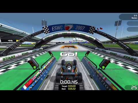 Trackmania Nations ESWC - All Nadeo Medals on Advanced D Tracks