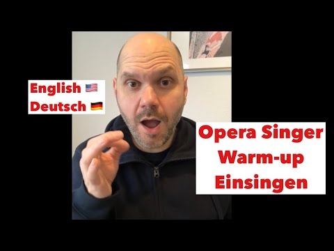 Opera Singer Warm-up / Einsingen - with countertenor and voice teacher Gerald Thompson
