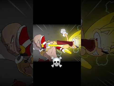saitama vs sonic hedgehog | onepunchman x sonic #saitama #onepunchaman #sonichedgehog