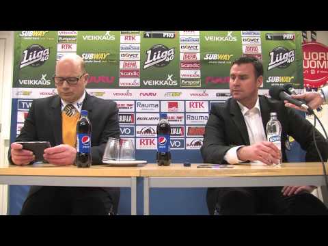 20.01.2015 Lukko - TPS:Pressitilaisuus
