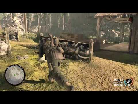 SNIPER ELITE 4 - THOMPSON MASTERY SKIN - (IN REAL TIME) - (1of 4)