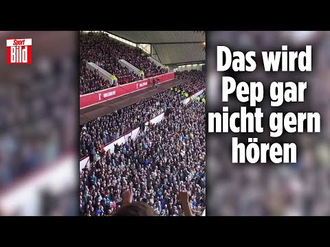 Irrer Fan-Schlagabtausch zwischen Nottingham und Manchester City | Englische Woche