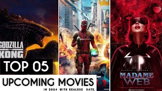 Top 05 Upcoming Hollywood Movies In 2024 With Release Date | Upcoming 2024 Movies | In Hindi