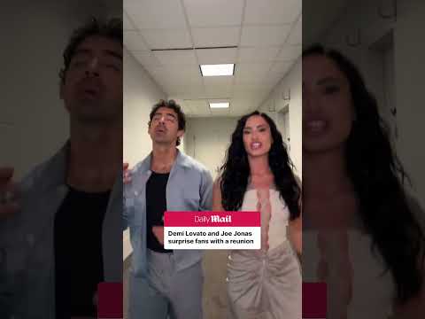 Joe Jonas and Demi Lovato reunite on TikTok after 15 years