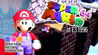 Nintendo Showing Mario 64 to Press at E3 1996