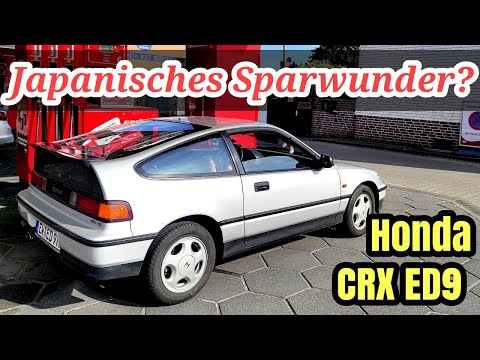 Honda CRX ED9 - Japanisches Sparwunder? | Verbrauchstest 2024