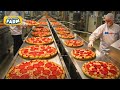 Frozen Pizza MEGA FACTORY How Automation Produces TONS Of Pizzas Daily