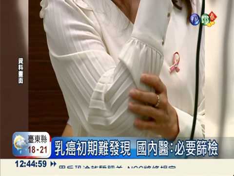 乳房X光篩檢無用? 國內醫不認同