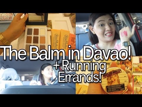 THE BALM IN DAVAO! + RUNNING ERRANDS! ♡ June 22-23, 2014 | makeupbykarlamisa