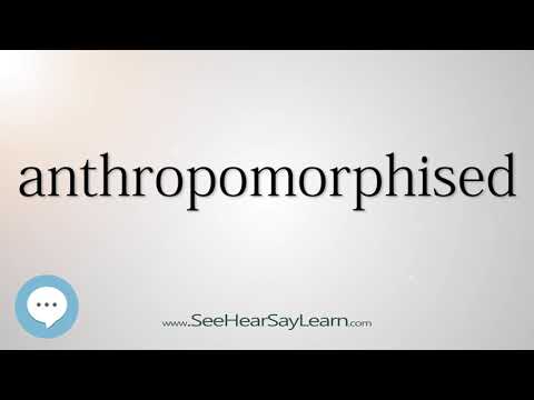 anthropomorphised (Every English Word Pronounced) 📕🔊🗣️😎✅