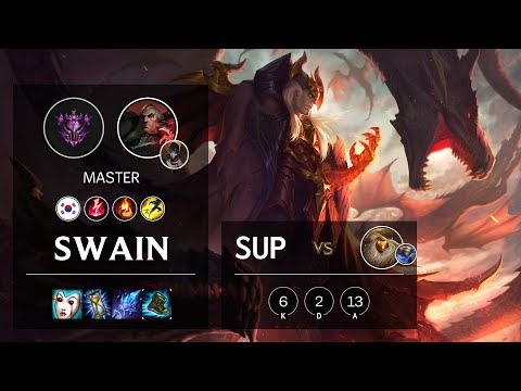 Swain Support vs Bard - KR Master Patch 10.21
