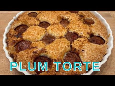The New York Times Plum Torte - Famous Torte Cake - Easy & Simple ingredients