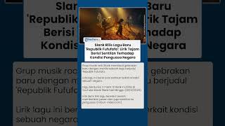 Slank Rilis Lagu 'Republik Fufufafa': Lirik Tajam Berisi Sentilan Terhadap Kondisi Penguasa Negara