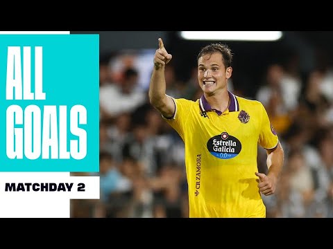 TODOS los GOLES de la JORNADA 2 de LALIGA HYPERMOTION 2025/26