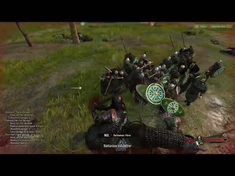 1 Man Army vs Warband (Satisfying Battle) - Mount&Blade Bannerlord