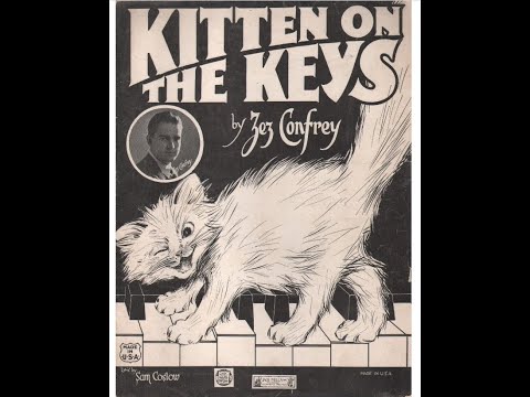 Zez Confrey and His Orchestra "Kitten On The Keys" Victor 18900 (1922) ragtime novelty piano jazz