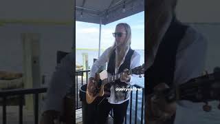 Alice In Chains' Jerry Cantrell playing "Fly" backstage at Jones Beach Theater