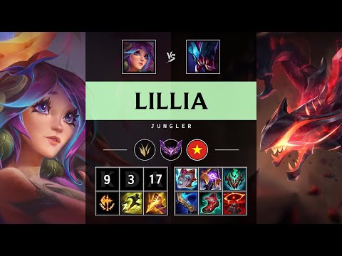 Lillia Jungle vs Rek'Sai: Unstoppable - VN Master Patch 25.S1.2