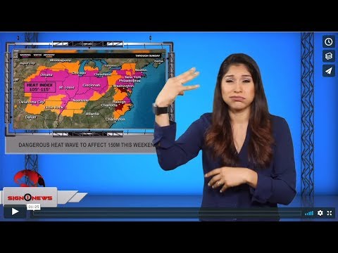 Dangerous heat wave to affect 150M this weekend (ASL - 7.19.19)