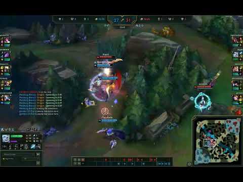 Taric + Yuumi team fighting.