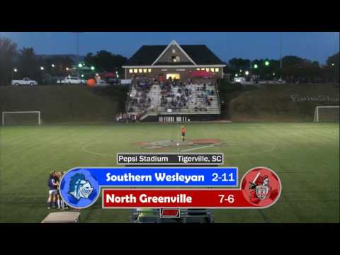 NGU Women's Soccer 2015 - North Greenville vs. Southern Wesleyan