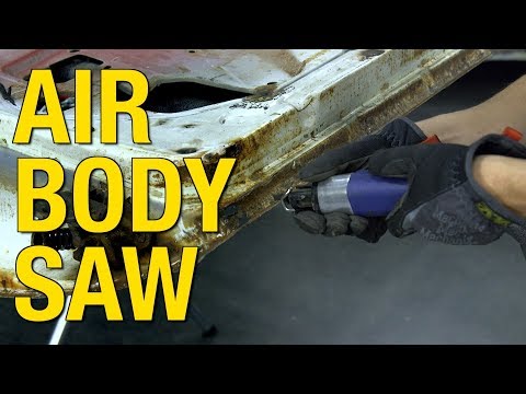 Air Body Saw - Perfect for Sheet Metal & Exhaust Work! Easily Cut Shapes & Curves - Eastwood