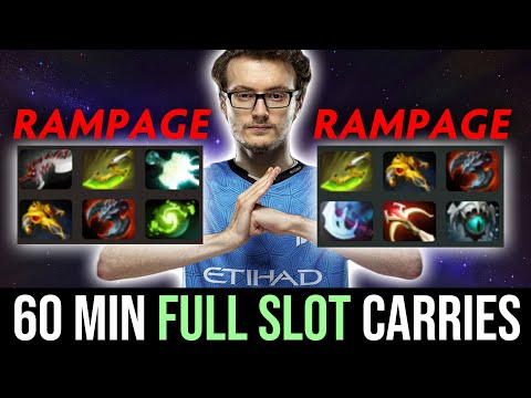 Miracle 60 min FULL SLOT Carry Battle feat RAMPAGE