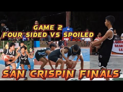 SAN CRISPIN FINALS : FOUR SIDED VS SPOILED MIDGIT DIVISION GAME 2 UNLOCKED EPISODE (YPG 680)