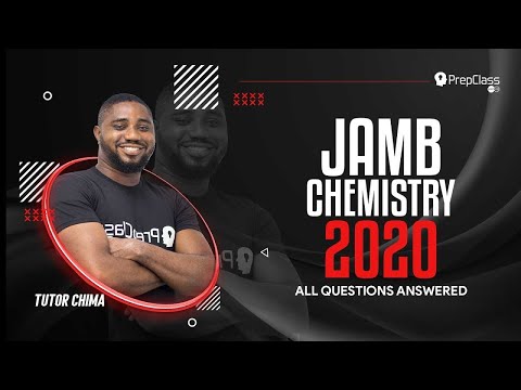 QUESTIONS 26 - 30: WATCH THIS!!!! AND ANSWER ANY QUESTION IN CHEMISTRY.. JAMB Past Questions 2020