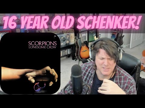 SCORPIONS | FIRST SOLO REACTION to Lonesome Crow | (Metal w/ Nick) |16 Year old Schenker!!!