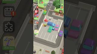 PARKING JAM 3D LEVEL-62 | PARKING JAM 3D #viral #gaming #mqehgaming #parkingjam3d