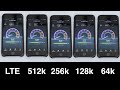 How Fast Are Capped 2G Speeds? LTE vs 3G vs 2G Data Speed Test!