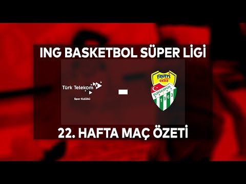 BSL 22. Hafta Özet | Türk Telekom 83-82 Frutti Extra Bursaspor