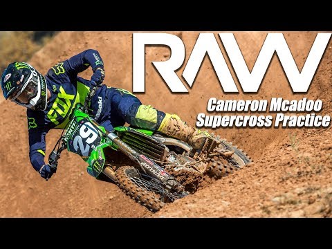 Cameron Mcadoo Supercross Practice RAW - Motocross Action Magazine