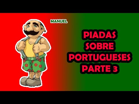 PIADAS DE PORTUGUESES PARTE 3 - HUMORISTA THIAGO DIAS