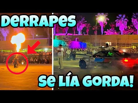 🔥 JOWKE ON FIRE IS BIG! THE CRAZIEST CAR RACING IN MADRID | DRIFTING AND MORE!