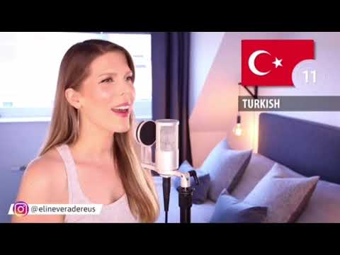 Permission to Dance in 22 different Language (Cover by Eline Vera De Reus)