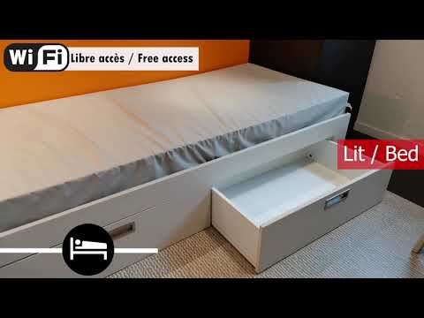 Logement Chambre de 9m² - Rouen Bois Pléiade - Crous Normandie